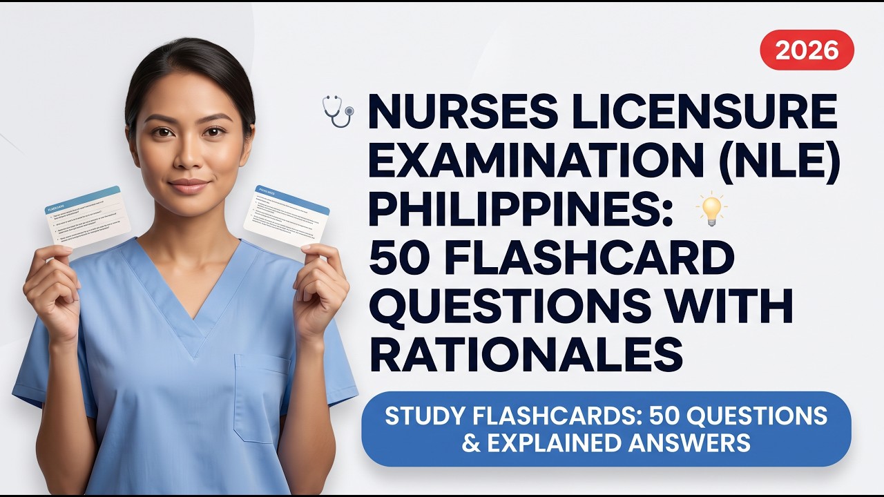 PNLE 2026 Exam Flashcards | Nurses Licensure Examination (NLE) Philippines