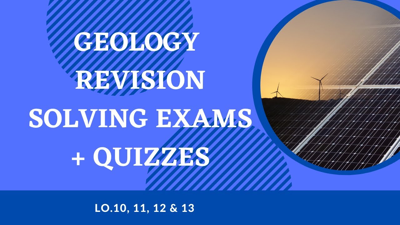 Geology Exams & Quizzes final term revision | STEM G10  Semester 2