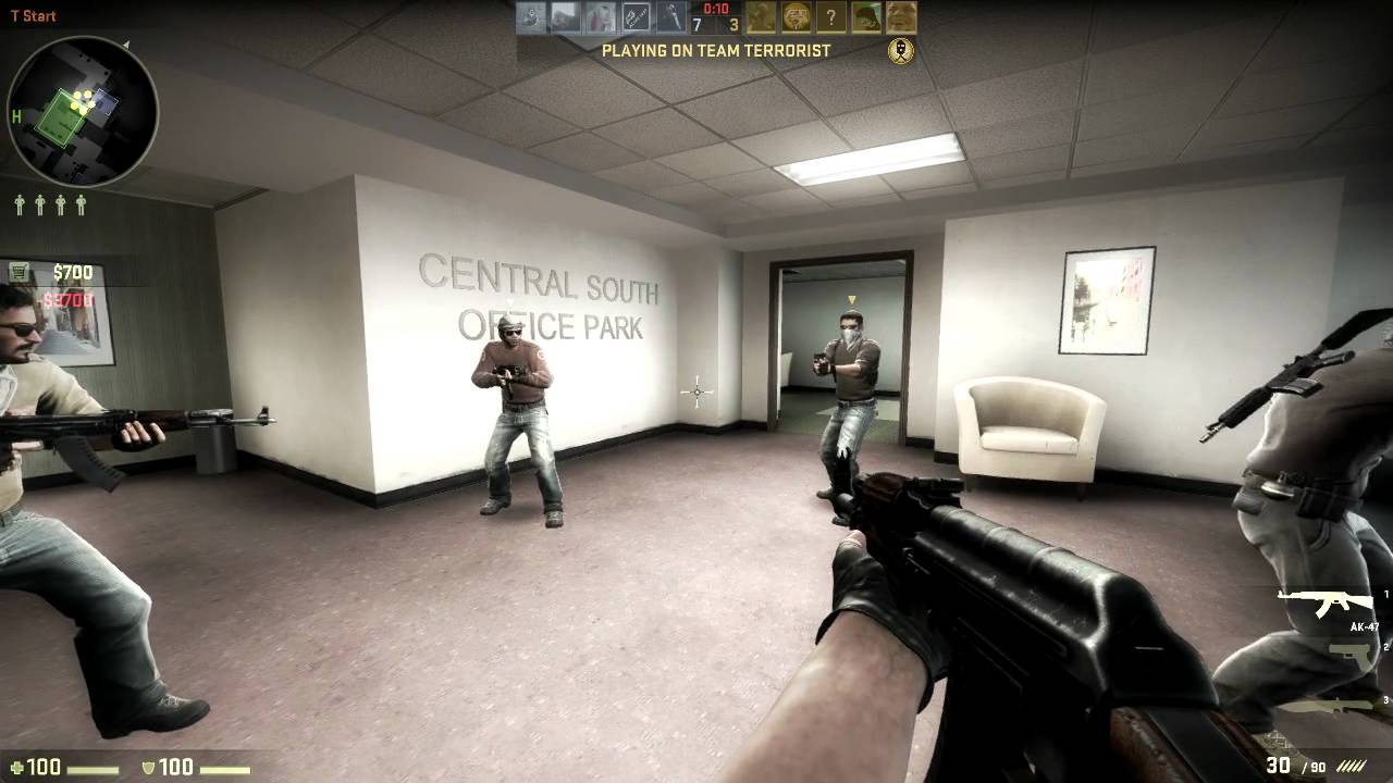 Counter Strike: Global Offensive - cs_office Gameplay