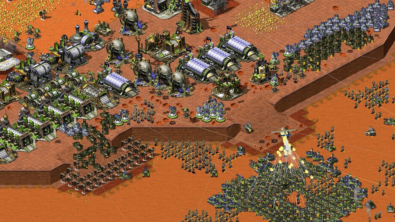 Геймплей Red Alert 2 - Пустынные базы - Месть Юрия