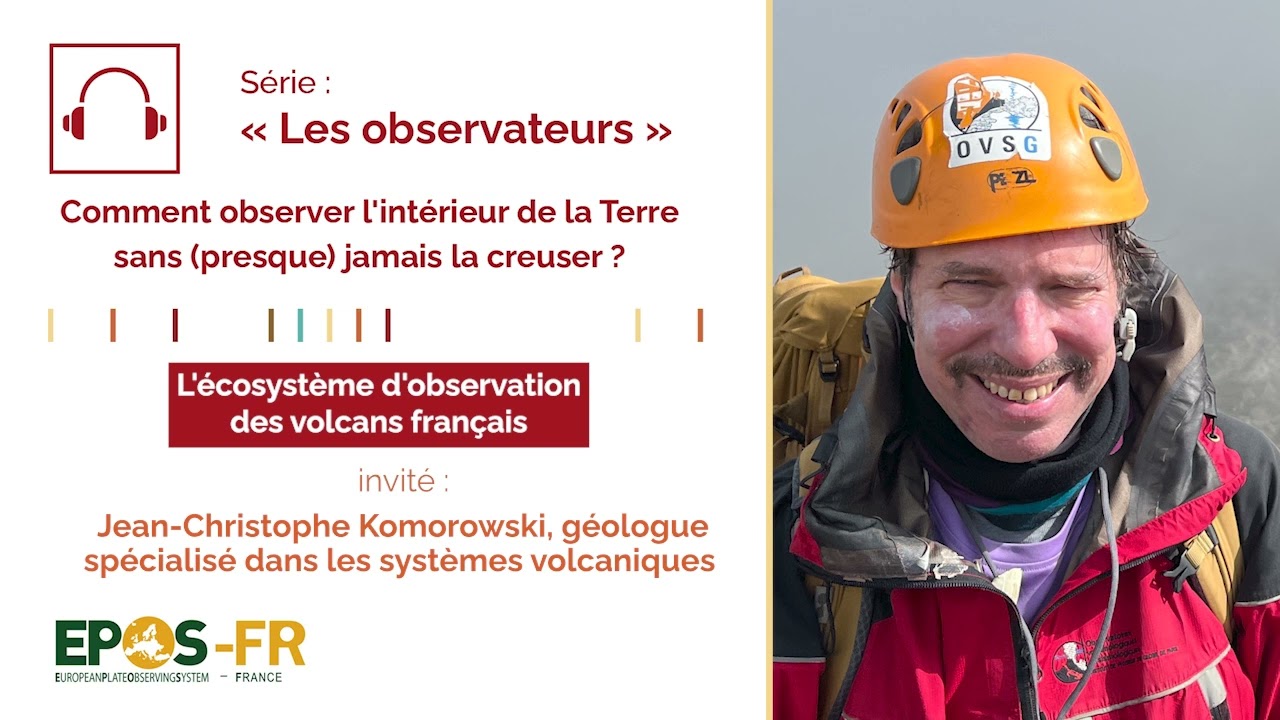 L'écosystème d'observation des volcans français