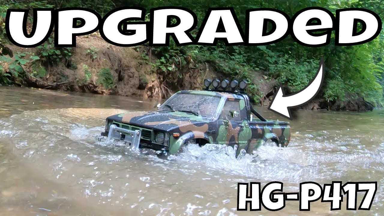 I Upgraded the HG-P417, and it's so much better!  Tamiya High Lift Clone