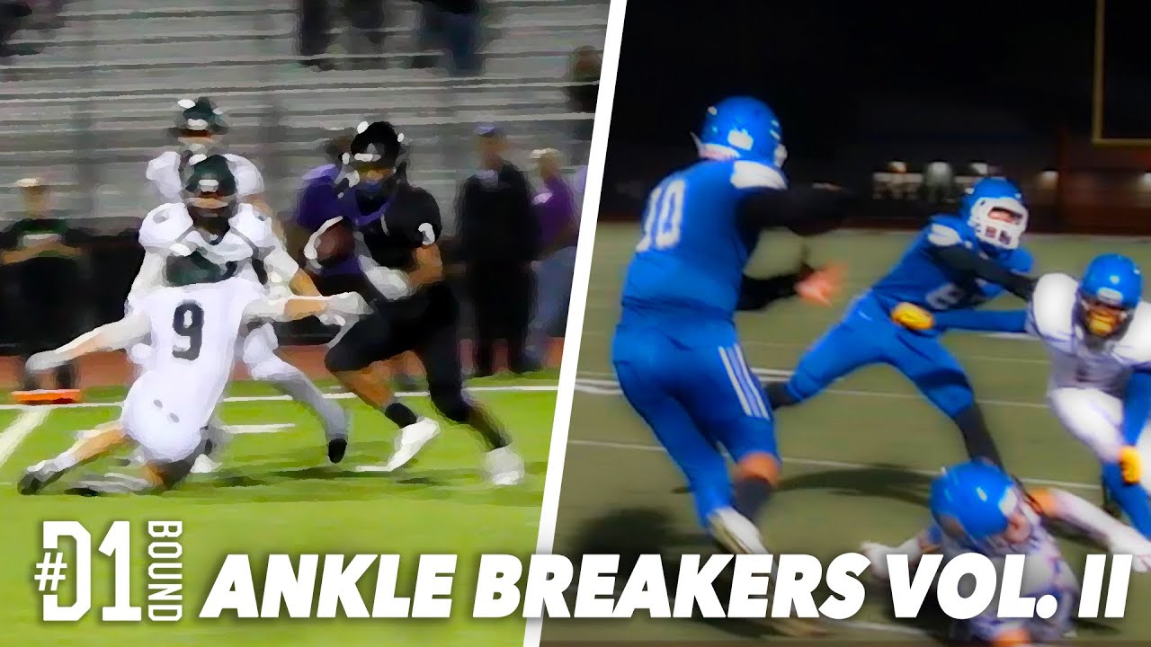 Best HS Football Moves 🚑 #D1Bound Ankle Breakers Vol II: HS Football Highlights (2015)