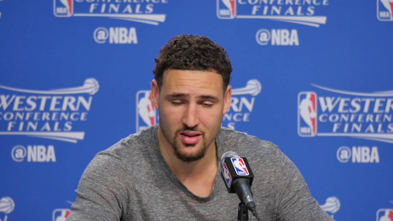 05-24-16 Thunder \ Warriors Game 4 Post Game with Thompson, Curry, Westbrook and Durant