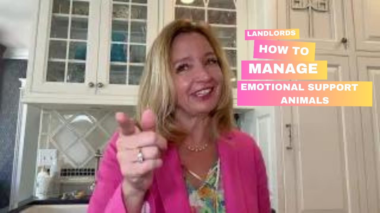 Do landlords have to accept emotional support animals in rental units and apartments? ESA issues