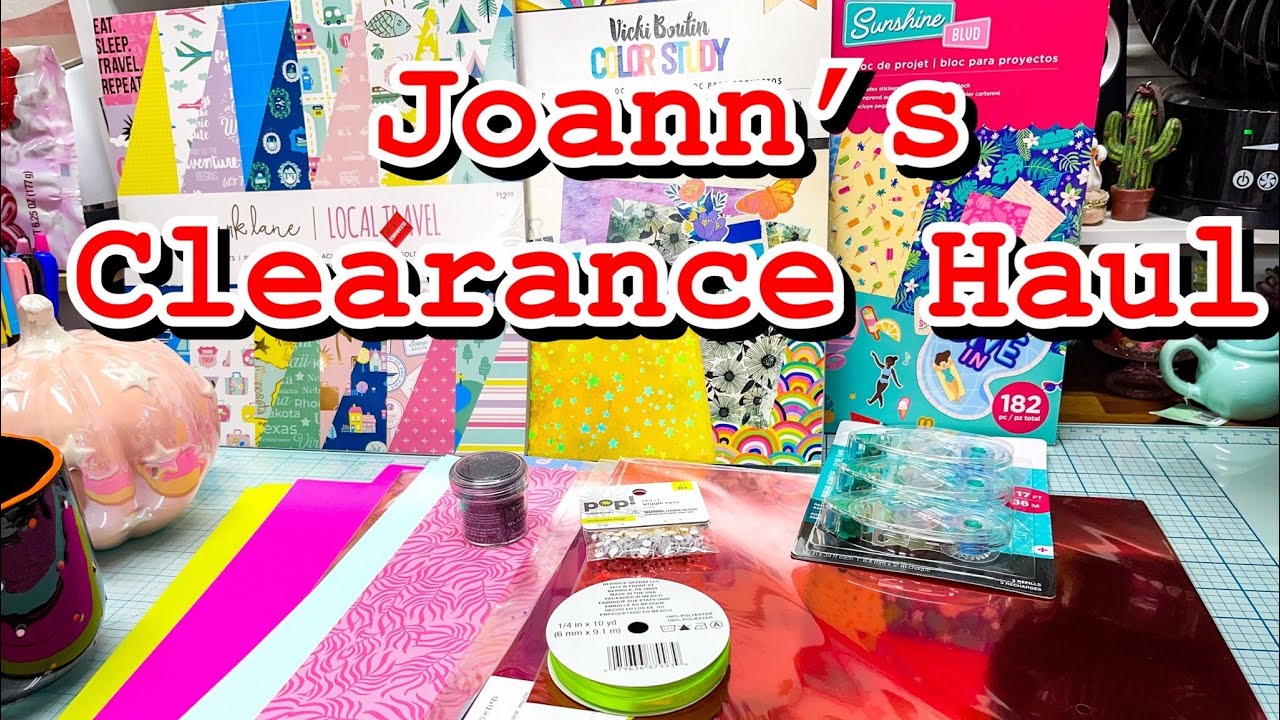 Joann's Clearance Haul