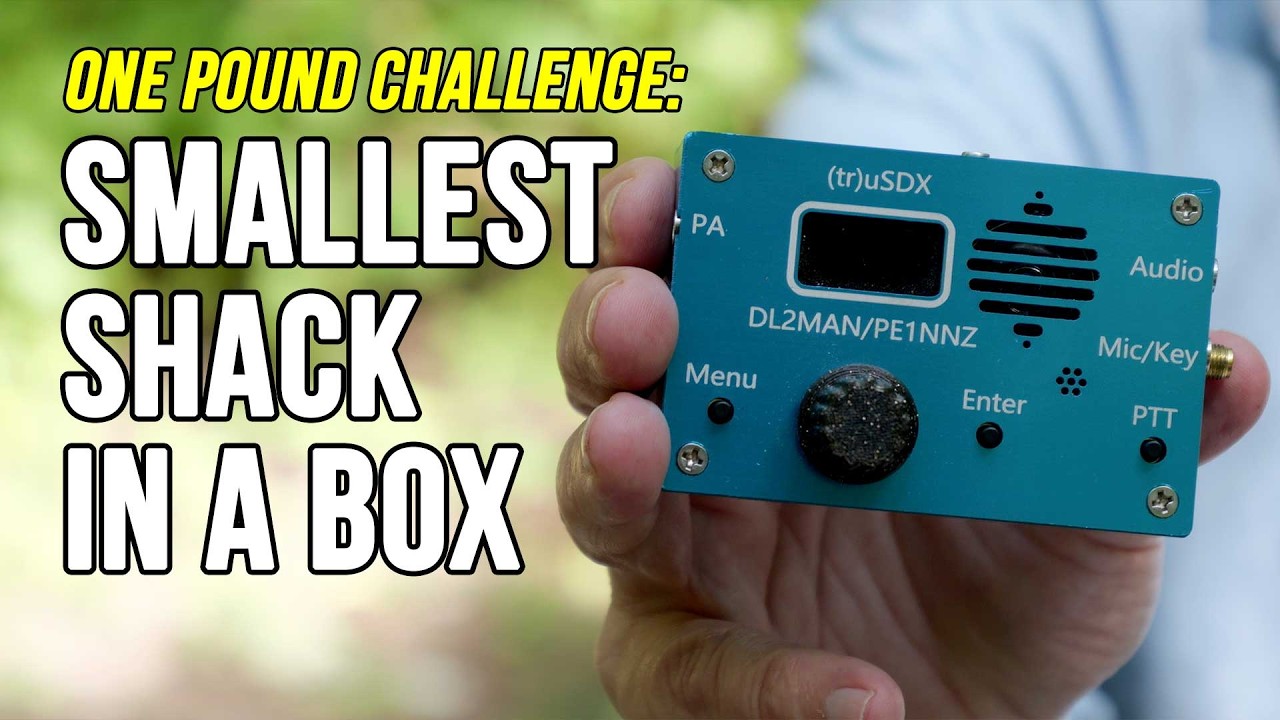 An ENTIRE portable ham radio station in one box!