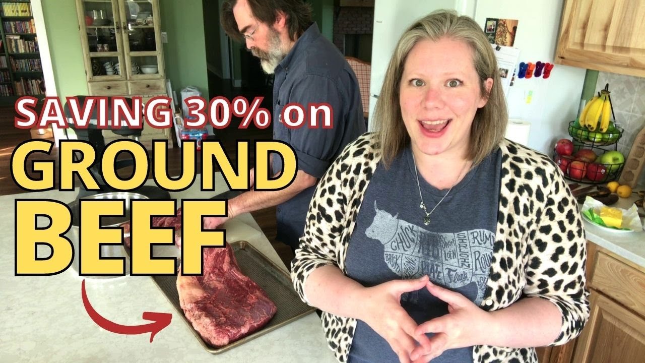 Простой способ сэкономить 30–50% на говяжьем фарше! Измельчаем мясо дома!