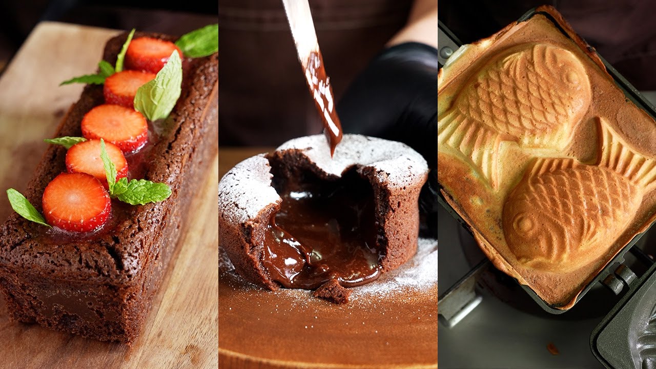 ASMR | Delicious Chocolate sweets days #23 #asmr #cooking #chocolate