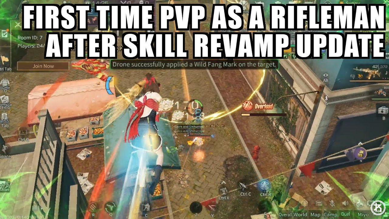 First Time PVP As A Rifleman After Skill Revamp Update | Nancy City | Lifeafter