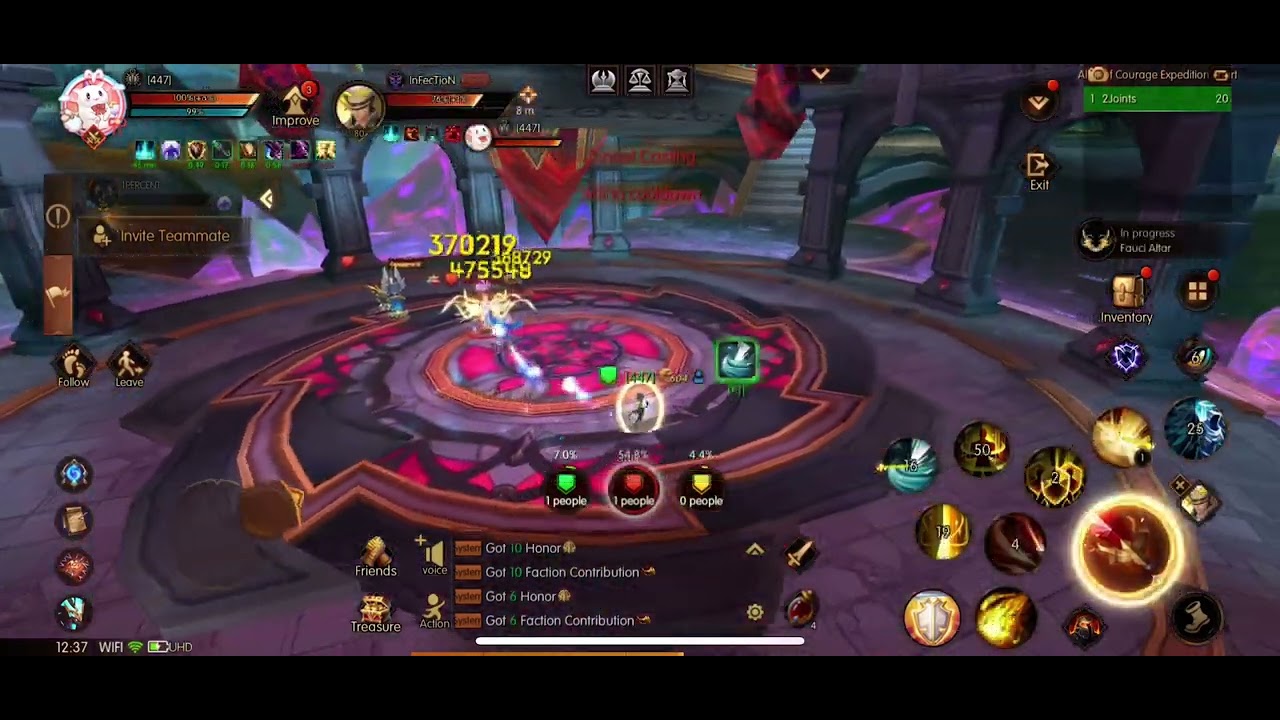 World of Kings: 320K Light Bringer vs 450K Necromancer