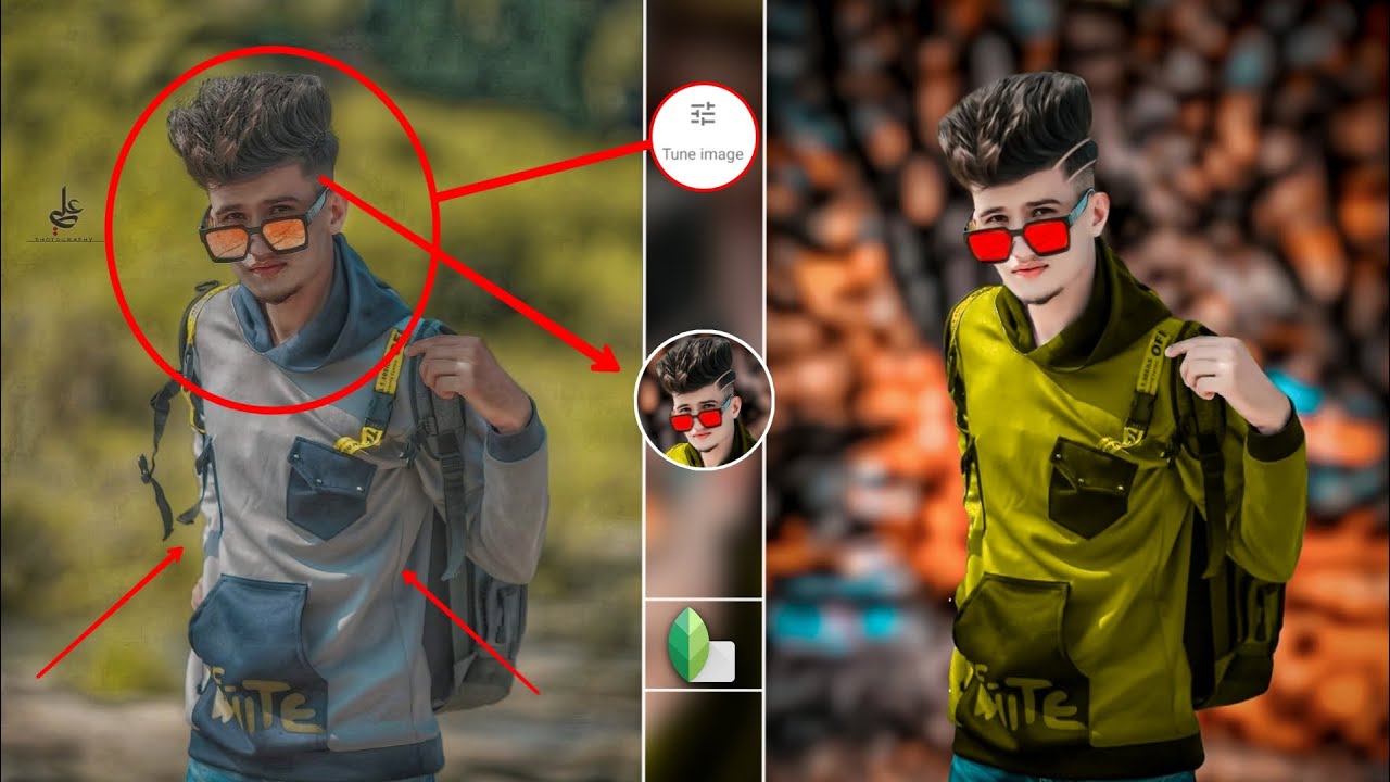 Snapseed Hair Style Editing | Snapseed Cb Editing Kaise Kare Mobile Se | Snapseed New Trick