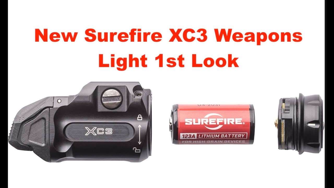 Первый взгляд на новый фонарь XC3 Weapons от Surefire