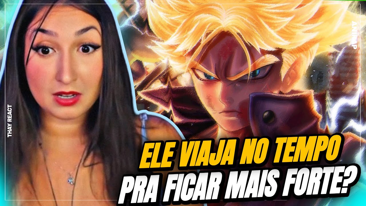 THAY REACT: ♪ Mirai Trunks (Dragon Ball Z) | Última Luz do Futuro | AniRap