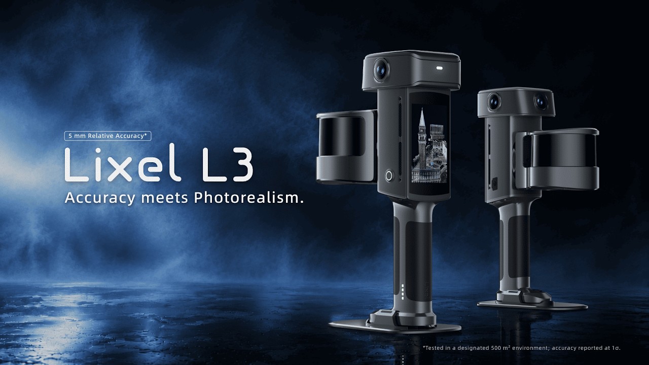 Lixel L3 High-Accuracy Spatial Scanner | Accuracy Meets Photorealism