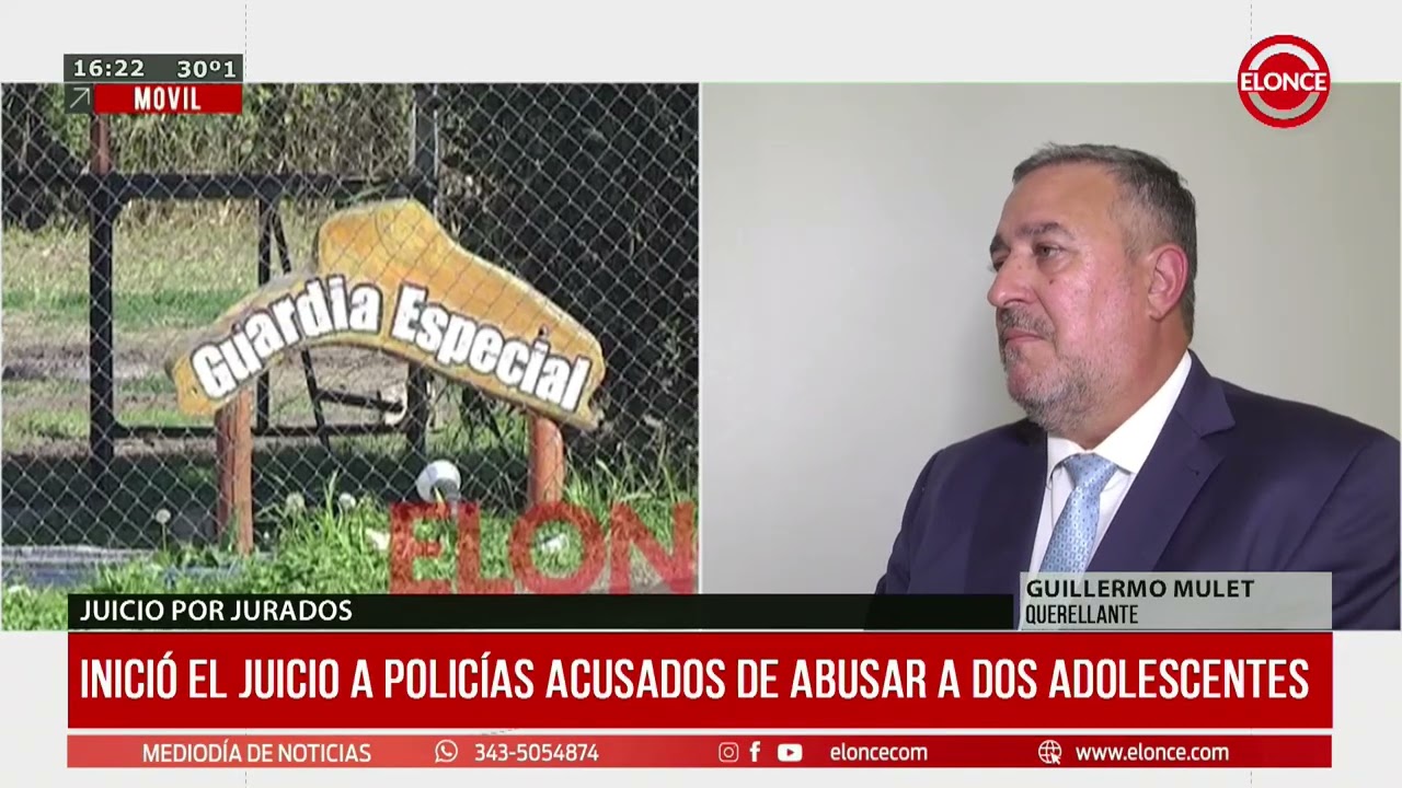 Inició el juicio a policías acusados de abusa a dos adolescentes