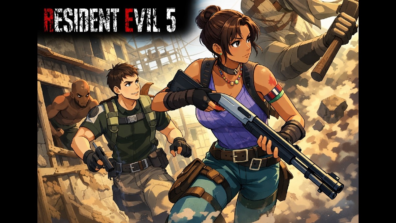 TERMINAREMOS EL RESIDENT EVIL 5 ? - PERO PRIMERO VEMOS COSILLAS !!