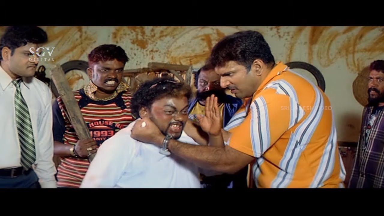Sadhu Kokila madly in love with Bhanu | Sadhu Comedy Scene | Thipparalli Tharlegalu Kannada Movie