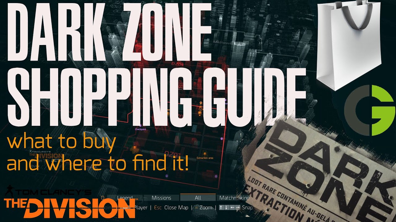 The Division Vendors | Dark Zone Vendors