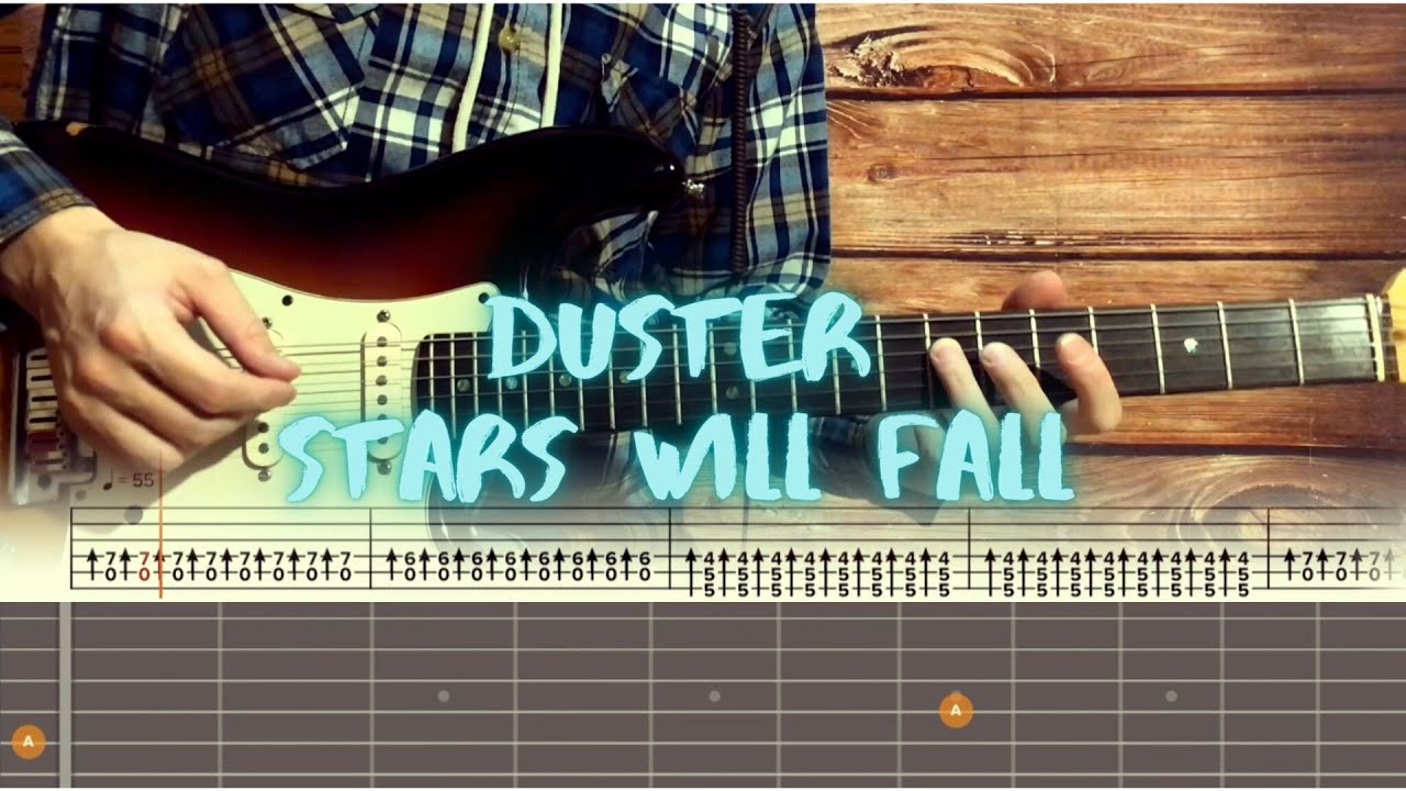 Duster - Stars Will Fall / Guitar Tutorial / Tabs + Chords