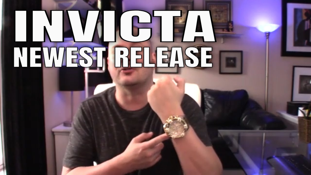 Invicta Watches Review : Invicta Bolt Hercules : One of the most highly anticipated releases yet!
