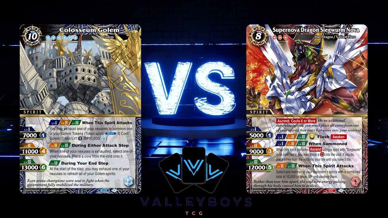Golem V Star Dragon, Battle Spirits Saga Gameplay, Set 3 Format