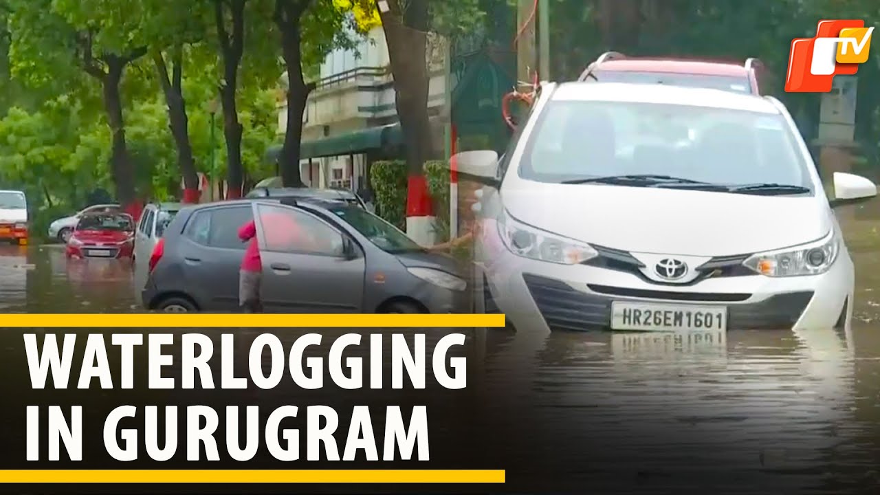 Incessant Rain In Gurugram Leads To Severe Waterlogging Situation | OTV News