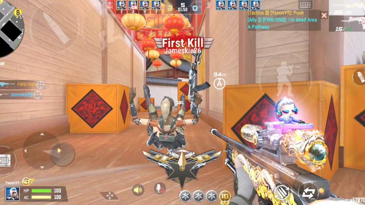 18 KILLS IN CROSSFIRE LEGENDS FULL GAMEPLAY - Download CF Mobile Android iOS