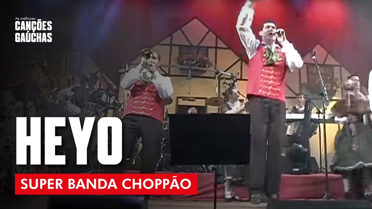 HEYO - SUPER BANDA CHOPP&Atilde;O (AO VIVO - BANDINHA ALEM&Atilde;)