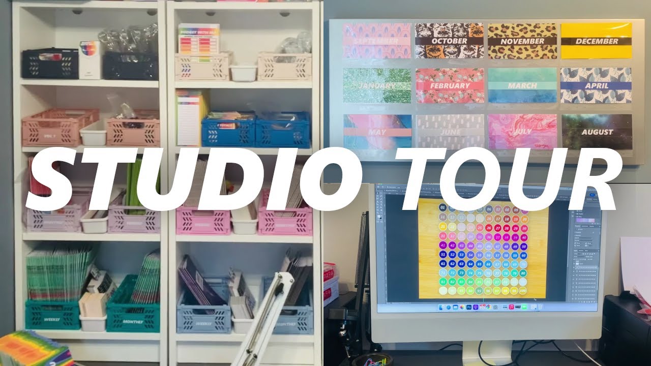 NEW Studio Tour! | Budget with Ira