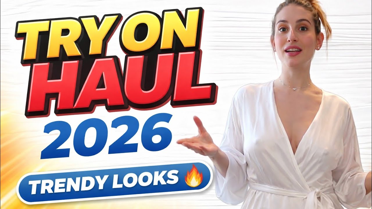 4k Try-On Haul See Everything | Transparent Dress, Lingerie & Bikini Try-On Haul With Me (2026)