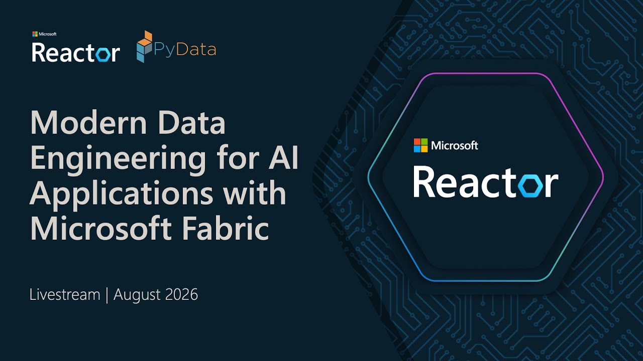 Современная инженерия данных для приложений ИИ с использованием Microsoft Fabric