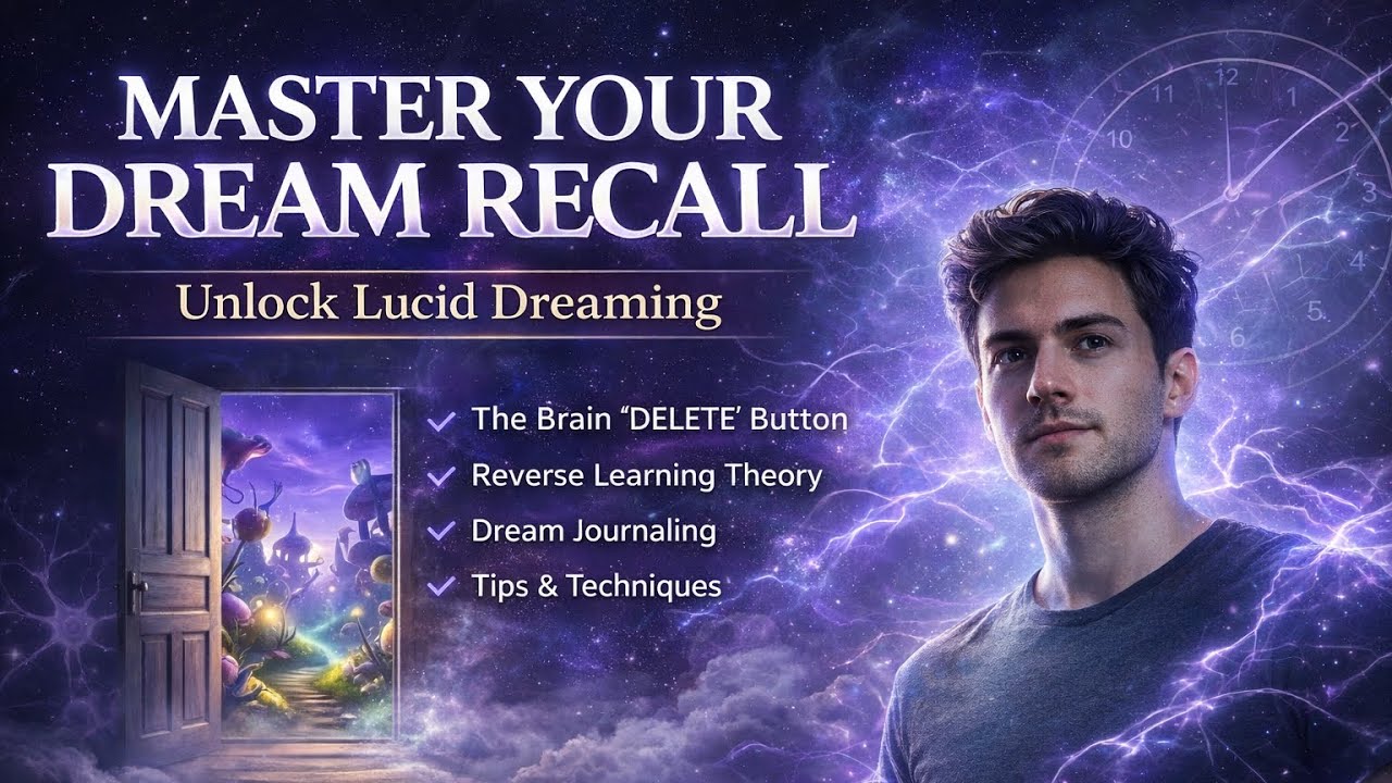 Unlock Your Dreams Tonight 😴 | The Science of Dream Recall & Lucid Dreaming (REAL Methods!)