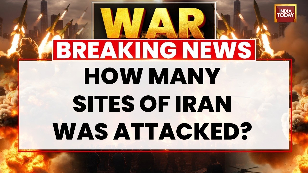 US, Israel Target Over 1,000 Sites In Iran; 2,500 Military Locations On Strike List | India Today