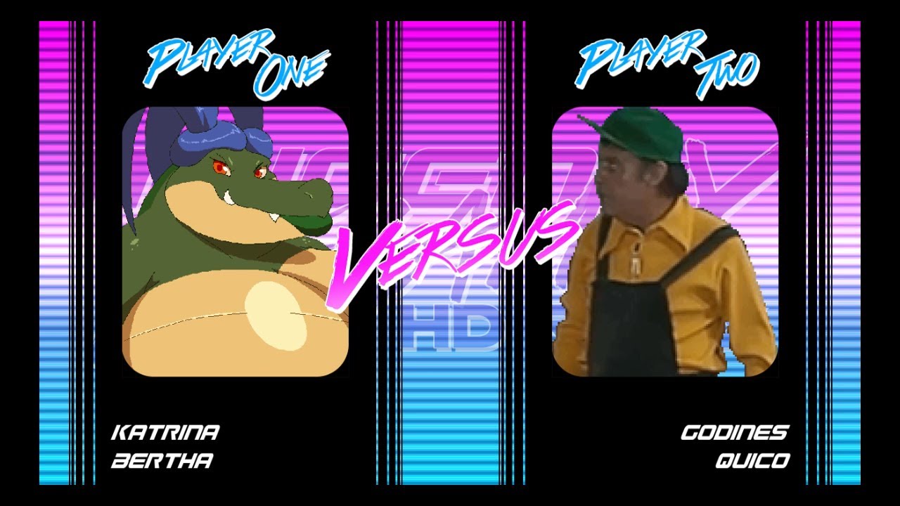M.U.G.E.N Tag Team Battles: Katrina Crocodile & Bertha Hippo Vs