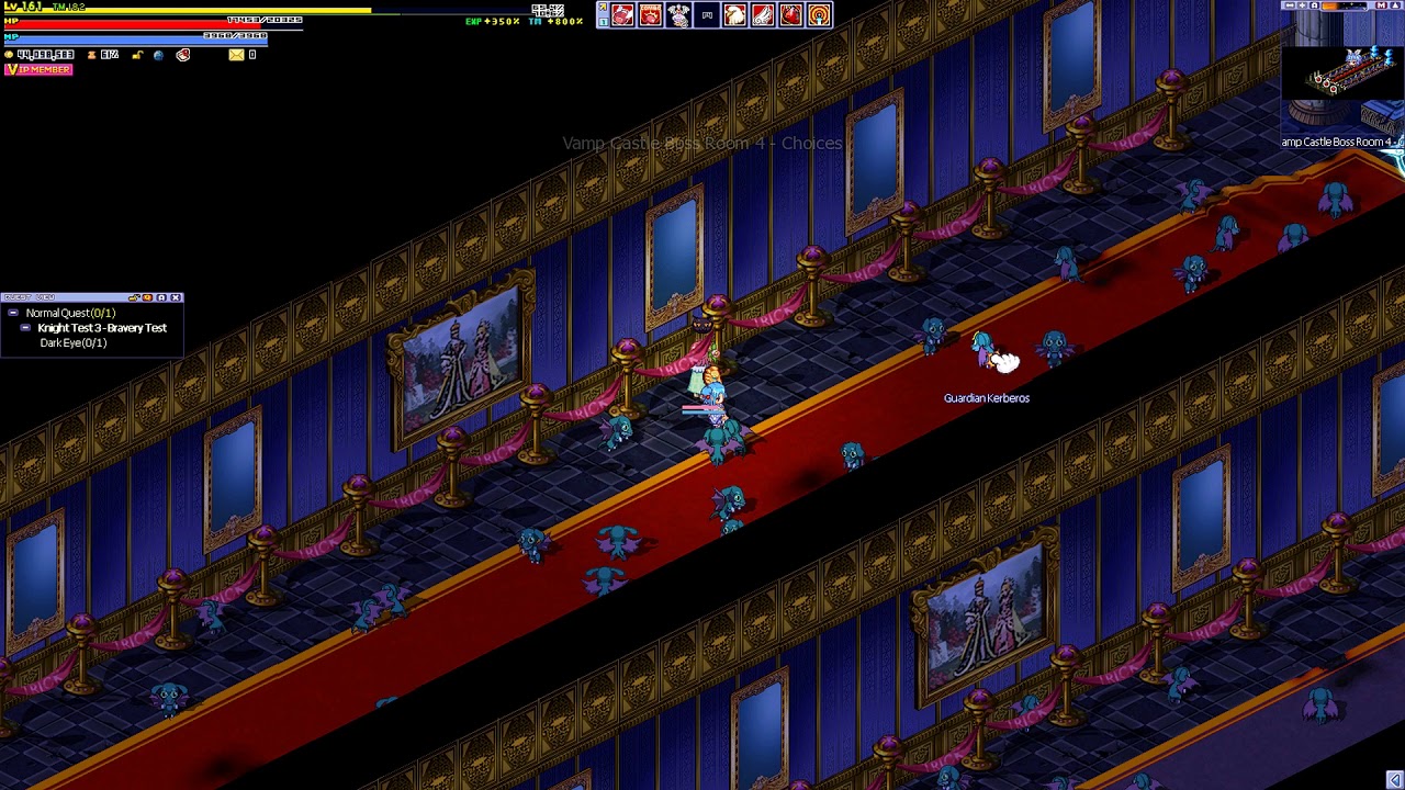 Trickster Online - Count Blood Boss Trials & Fight
