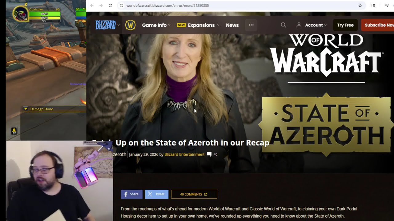 Weekly Vault News : The State of Azeroth & Beyond