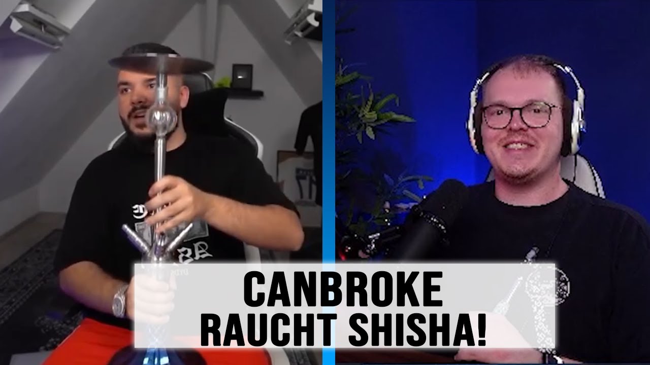 ShishaWG REAGIERT auf @CanBroke raucht SHISHA!