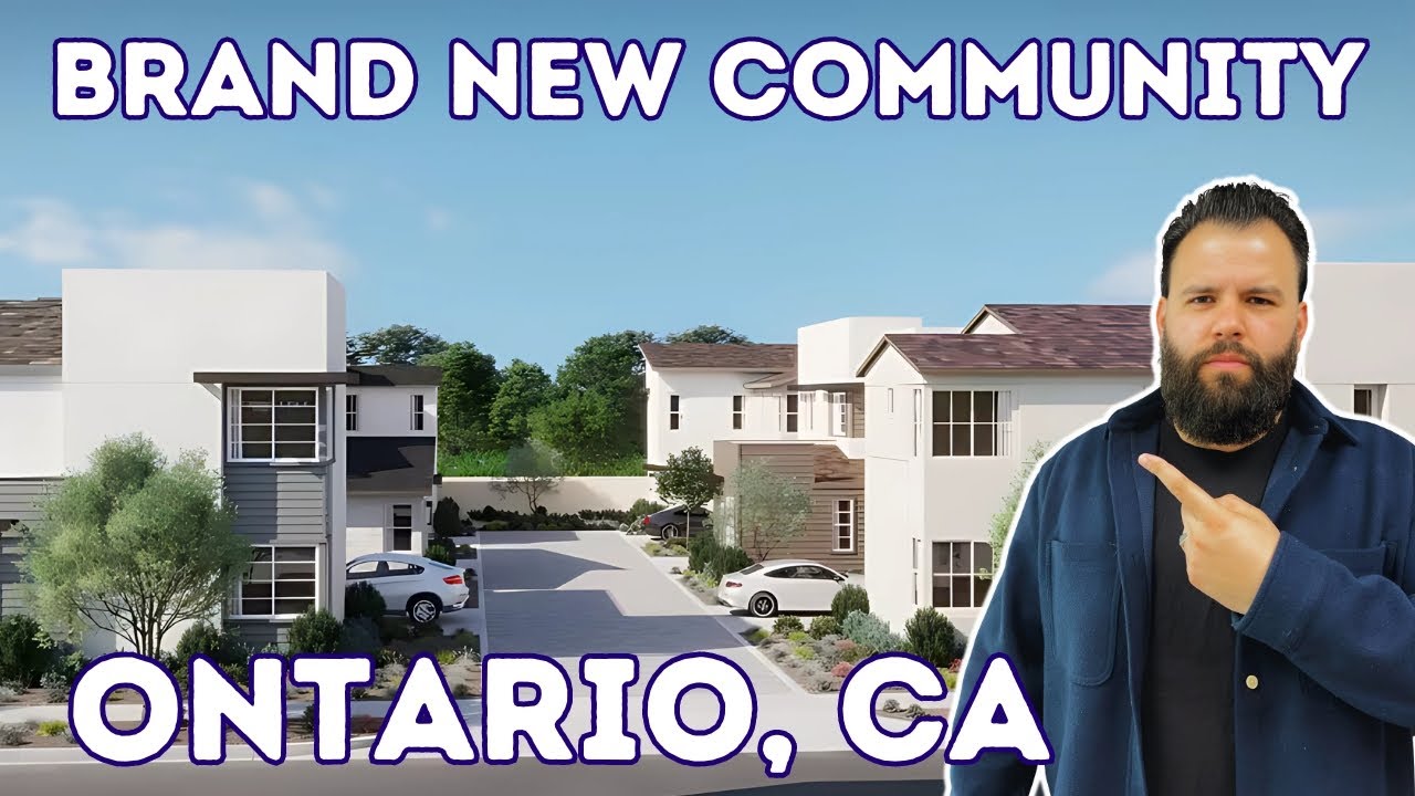 New Construction Home Tour in Ontario, CA | Robert Cedeno Explores Peri Community