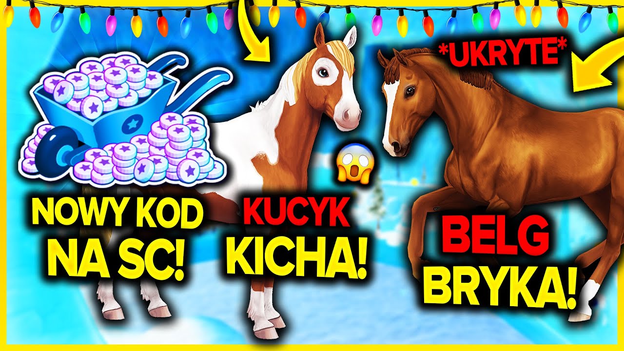 *KOLEJNY NOWY KOD NA SC!* SEKRETNE ANIMACJE KONI W SSO, O KTÓRYCH NIE MASZ POJĘCIA! 😱