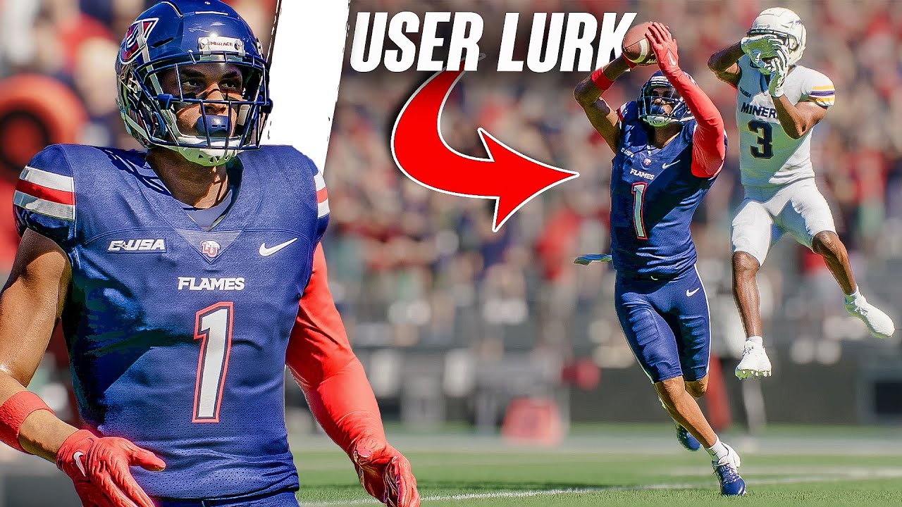 College Football 25 Road To Glory - CORNERBACK Mastering The USER LURK