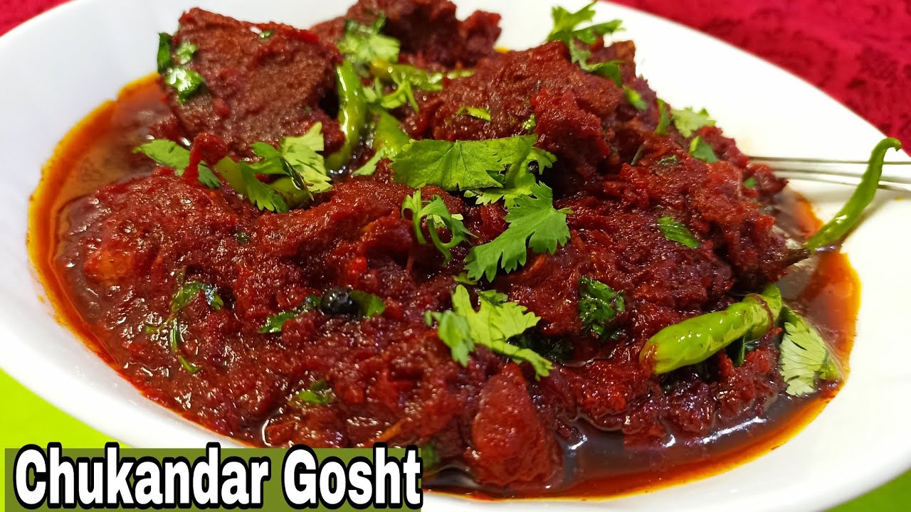 Beetroot Gosht recipe ❤️ Healthy and very delicious unique recipe by Zaika e Lucknow