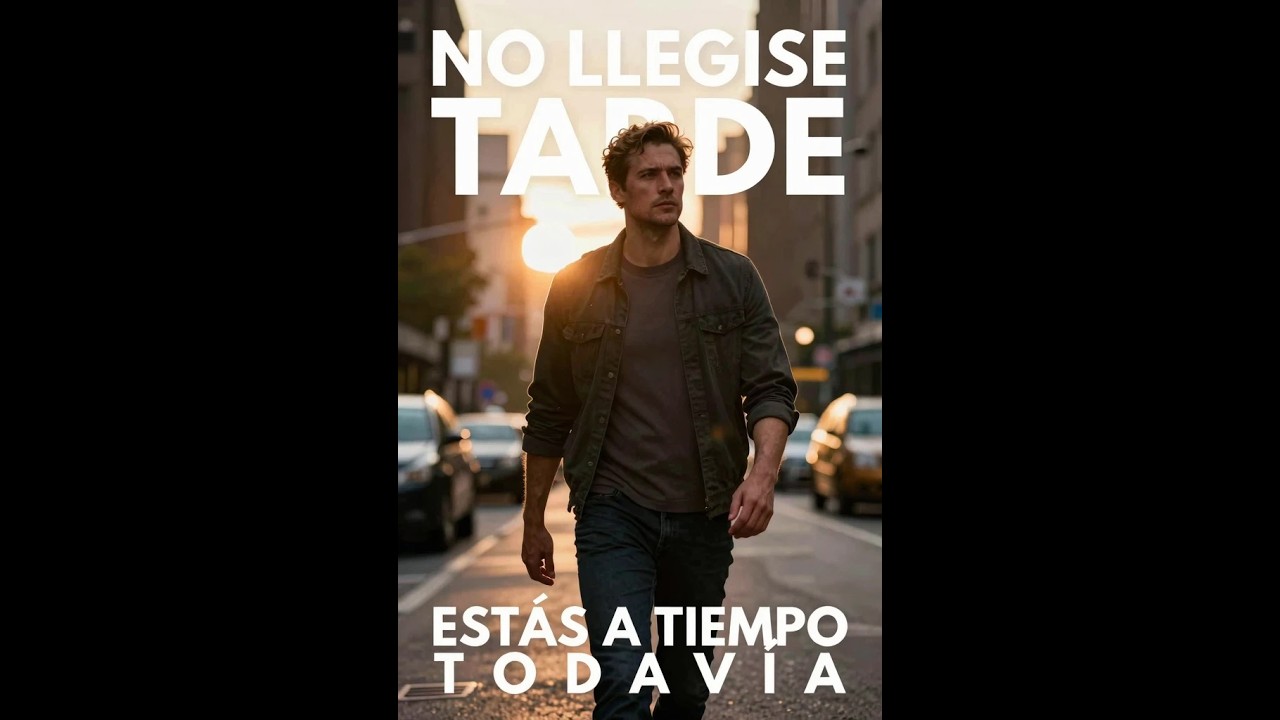 No Llegaste Tarde. Apenas Estás Empezando.