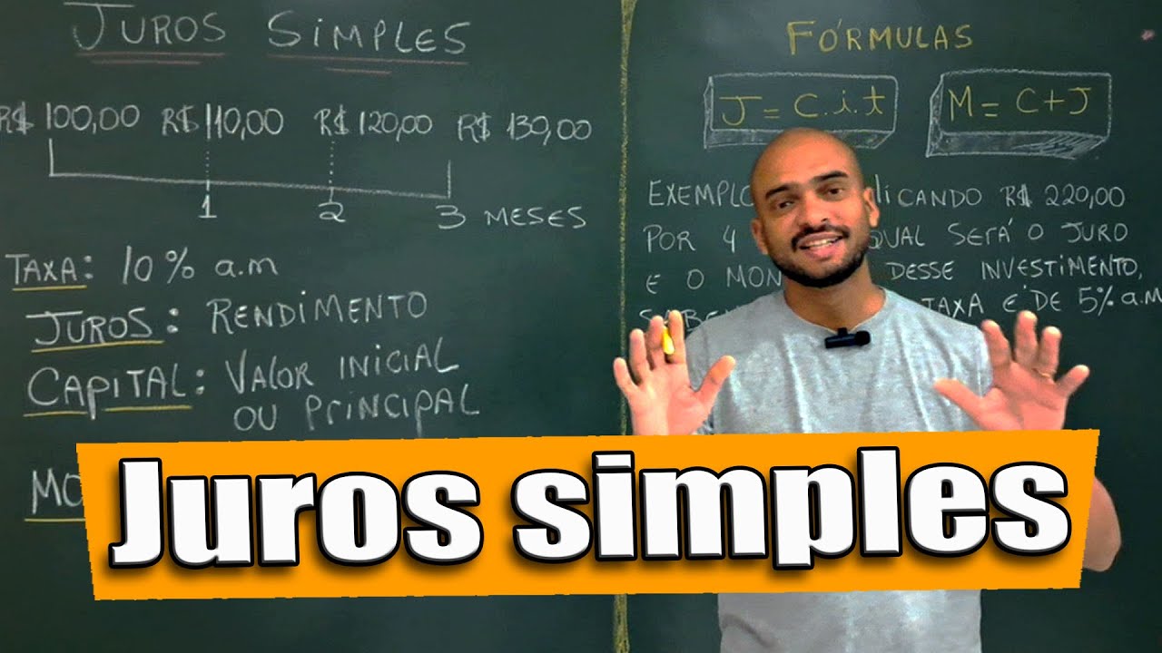 JUROS SIMPLES - APRENDA AGORA!