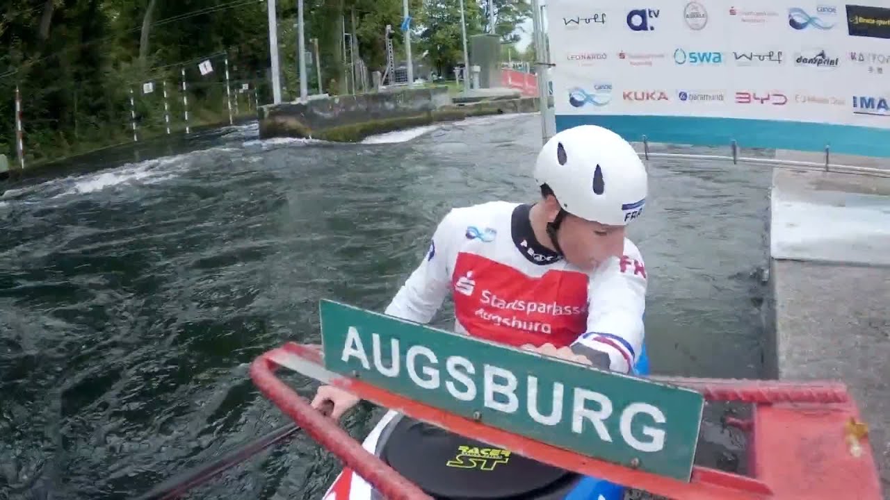 Titouan Castryck Men’s Kayak Final / 2025 ICF Canoe Slalom World Cup Augsburg