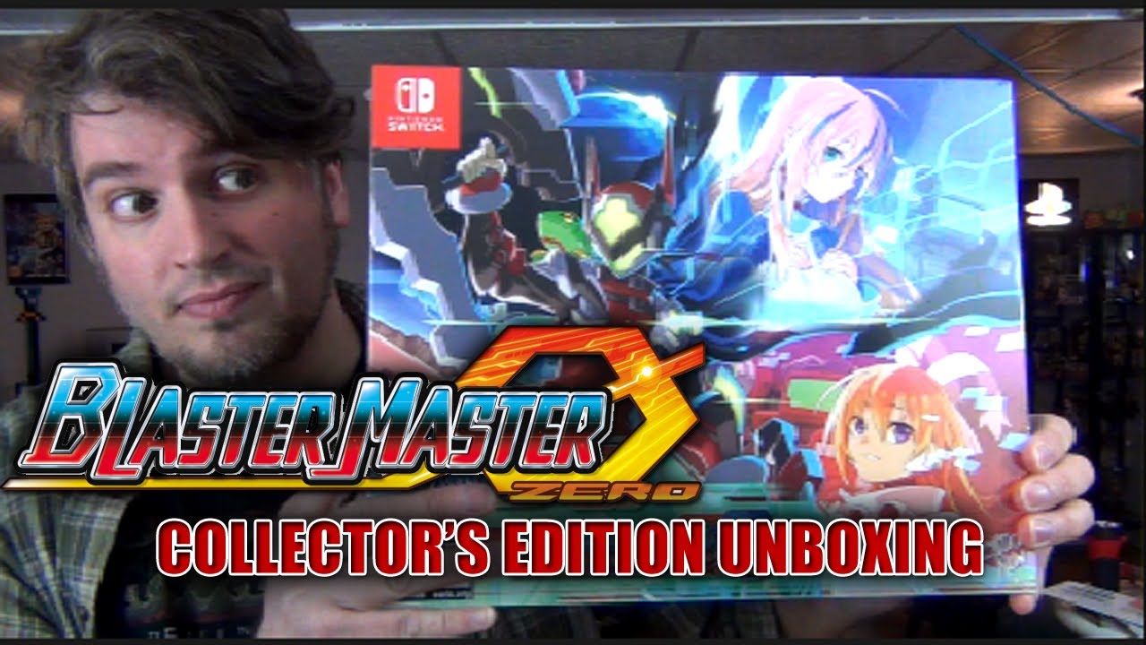 Blaster Master Zero 1 and 2 Collector's Edition Unboxing - Limited Run Games