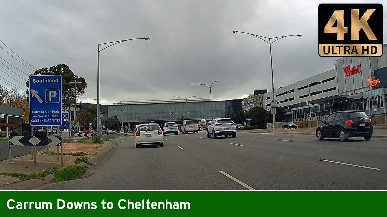 [AUS] Driving from CARRUM DOWNS to CHELTENHAM (Real-Time Drive)