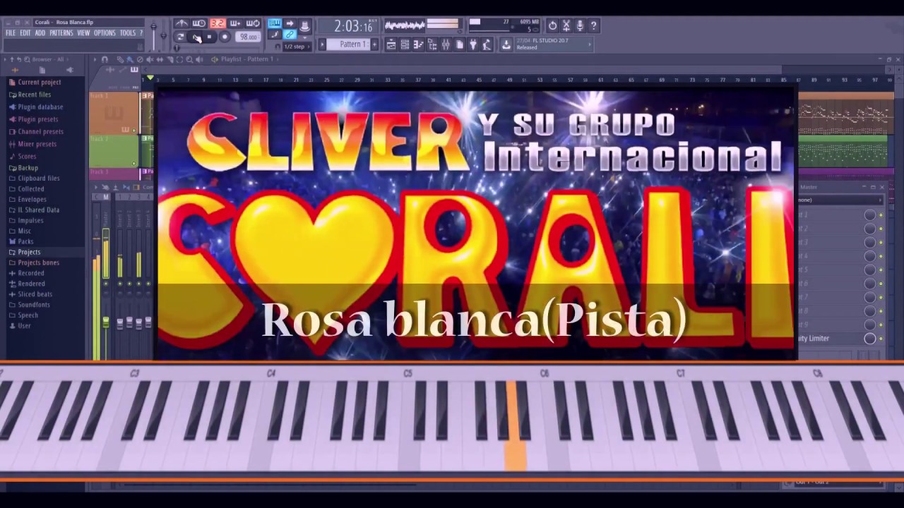 Rosa Blanca (Karaoke) - Corali