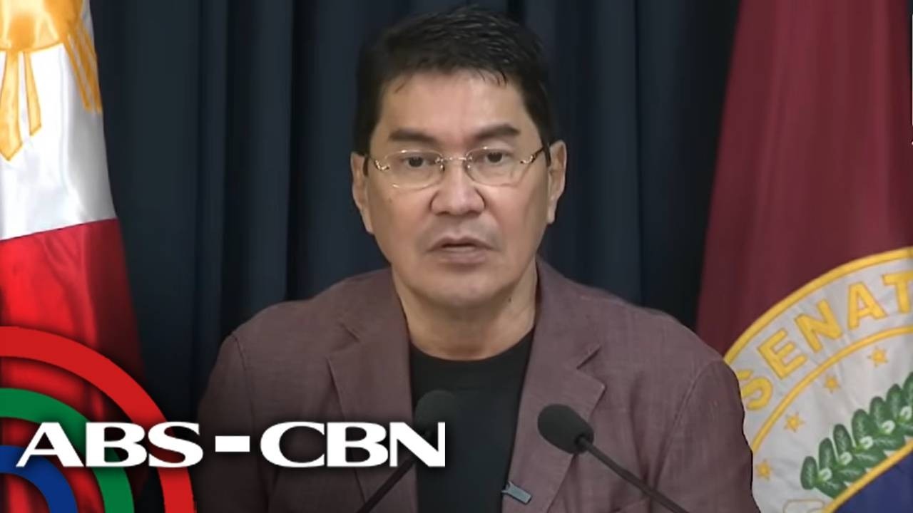 LIVE: Sen. Erwin Tulfo holds press briefing