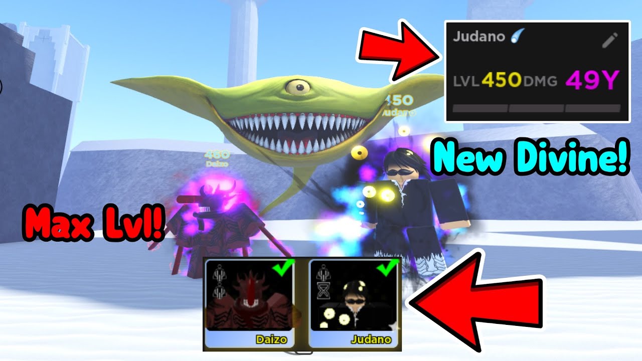 Got The New Divine Judano, Limit Broken, Max Lvl (Roblox Anime Fighters)